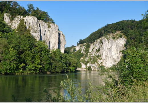 Donaudurchbruch nahe Weltenburg