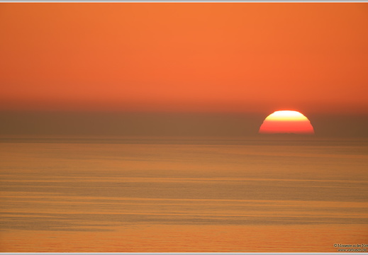 Sonnenuntergang in der Nordsee
