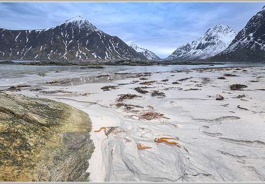 Lofoten Skagsanden Beach