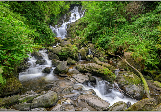 Irland Torc Waterfall